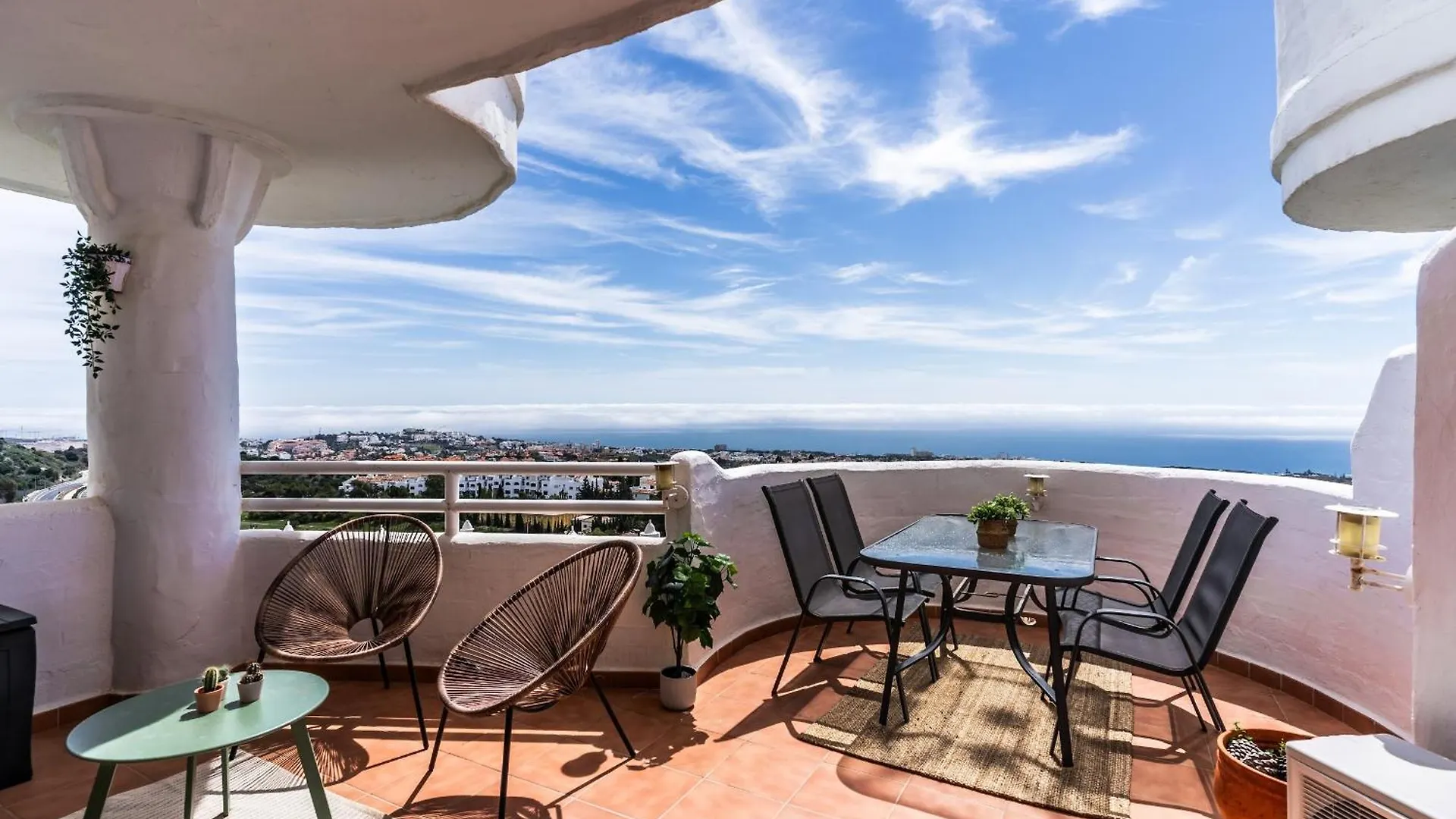 Appartement Mijas Met Geweldig Zeezicht