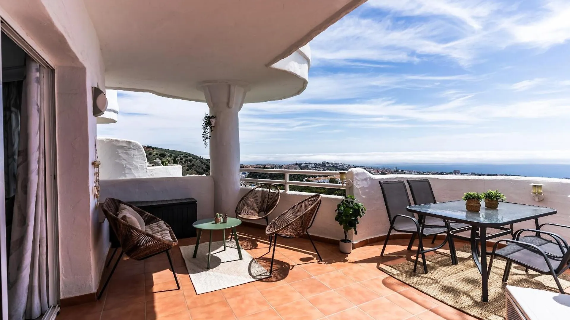 Appartement Mijas Met Geweldig Zeezicht